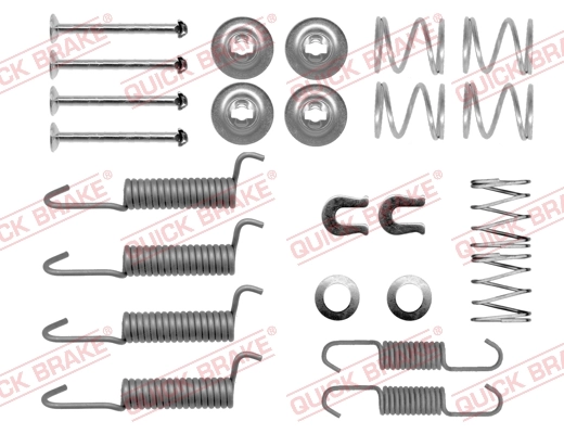 Accessory Kit, parking brake shoes